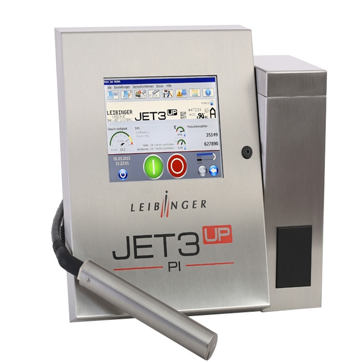 Jet3Up PI industrial continuous inkjet printer